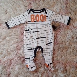 NWT Okie Dokie newborn Halloween sleeper